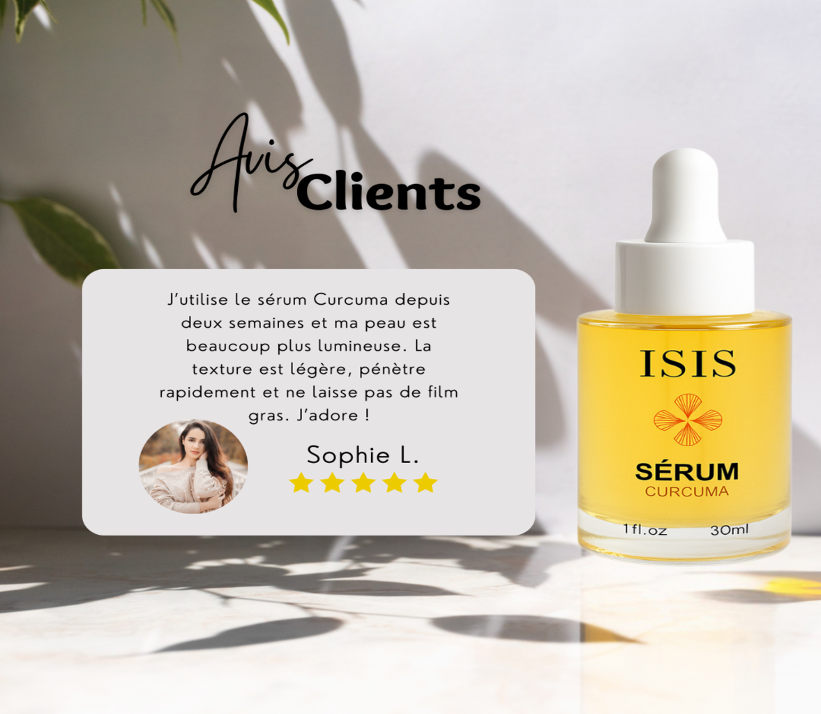 Sérum Éclat Anti-Taches au Curcuma