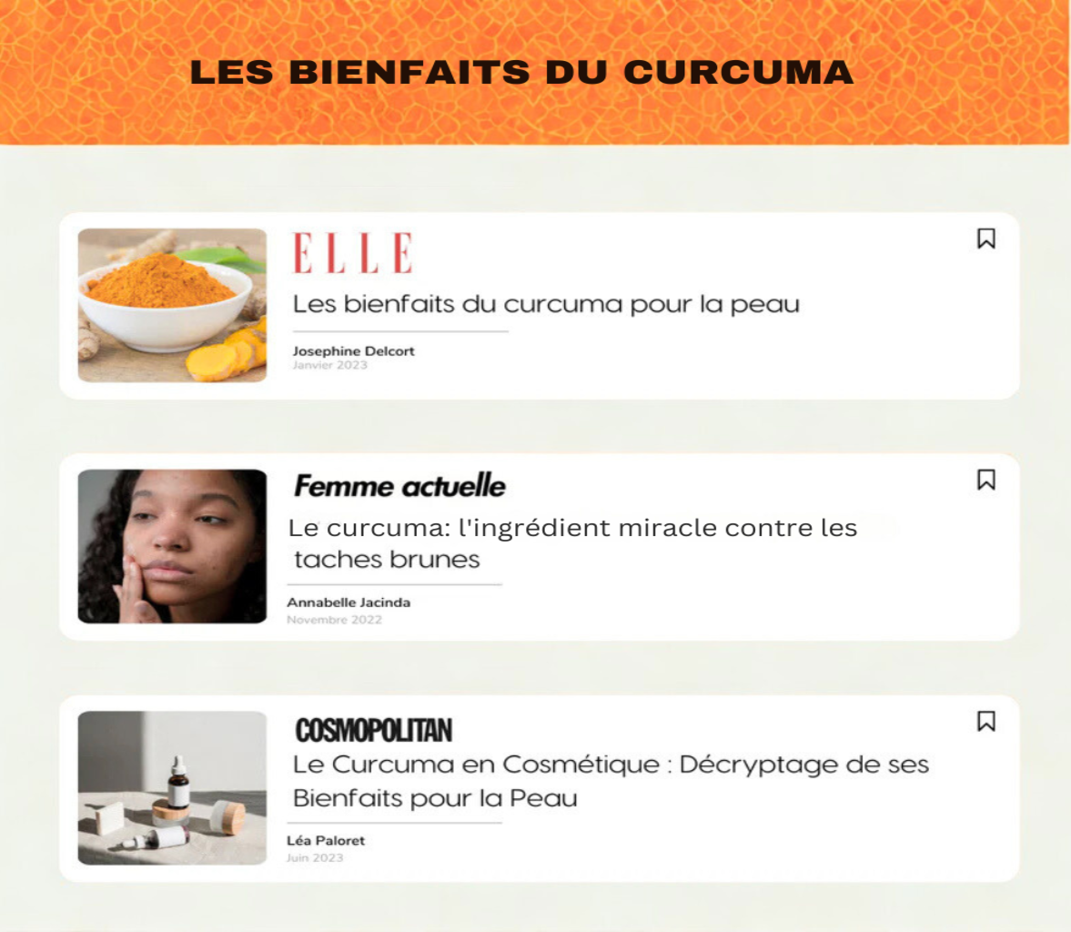 Masque purifiant à l’argile, curcuma et vitamine C